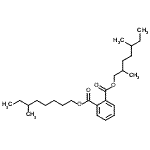 CAS#: 85851-77-0， 2,5-Dimethylheptyl 6-methyloctyl phthalate