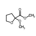 CAS#: 85864-29-5， Methyl 2-methoxytetrahydro-2-furancarboxylate