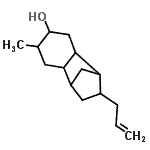 CAS#: 85866-11-1， 10-Allyl-5-methyltricyclo[6.2.1.0<sup>2,7</sup>]undecan-4-ol