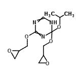 CAS#: 85896-24-8， 2-Isopropoxy-2,4-bis(2-oxiranylmethoxy)-1,2-dihydro-1,3,5-triazine