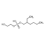 CAS#: 85909-40-6， 2-Ethylhexyl 2-hydroxyethyl hydrogen phosphate