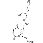 CAS#: 85938-50-7， 2-ethylhexyl [(2-butyl-4,7-dihydro-4,7-dioxo-1,3,2-dioxastannepin-2-yl)thio]acetate