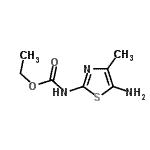 CAS#: 859481-43-9， ethyl N-(5-amino-4-methyl-thiazol-2-yl)carbamate