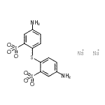 CAS#: 85959-66-6， Disodium 2,2'-sulfanediylbis(5-aminobenzenesulfonate)