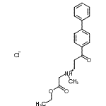 CAS#: 85975-26-4， 3-(4-Biphenylyl)-N-(2-ethoxy-2-oxoethyl)-N-methyl-3-oxo-1-propanaminium chloride