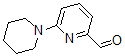 结构式 CAS# 859850-71-8, 6-(1-哌啶基)-2-吡啶甲醛