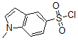 structure of CAS# 859850-75-2, 1-Methyl-1H-Indole-5-Sulfonylchloride;1-Methyl-1H-Indole-5-Sulphonyl Chloride 90%;1-METHYL-1H-INDOLE-5-SULPHONYL CHLORIDE;1-METHYL-1H-INDOLE-5-SULFONYL CHLORIDE