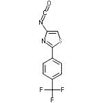 CAS#: 859850-96-7， 4-Isocyanato-2-[4-(trifluoromethyl)phenyl]-1,3-thiazole