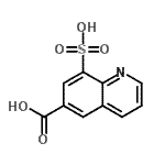 CAS#: 859959-40-3， 8-Sulfo-6-quinolinecarboxylic acid