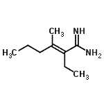 CAS#: 859971-94-1， (2E)-2-Ethyl-3-methyl-2-hexenimidamide