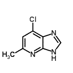 CAS#: 860258-62-4， 7-Chloro-5-methyl-3H-imidazo[4,5-b]pyridine