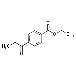 结构式 CAS# 860344-87-2, 乙基4-丙酰基苯甲酸酯