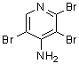 结构式 CAS# 861024-31-9, 2,3,5-三溴-4-吡啶胺