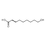 CAS#: 86109-28-6， 9-Hydroxy-2-nonenoic acid