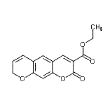 CAS#: 86116-44-1， Ethyl 2-oxo-2H,8H-pyrano[3,2-g]chromene-3-carboxylate