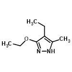 CAS#: 861382-25-4， 3-Ethoxy-4-ethyl-5-methyl-1H-pyrazole