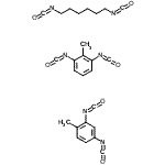 CAS#: 86220-50-0， 1,6-diisocyanatohexane, 1,3-diisocyanato-2-methyl-benzene, 2,4-diisocyanato-1-methyl-benzene