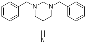 structure of CAS# 86236-77-3, 1,3-Dibenzyl-5-Cyanohexahydropyrimidine;1,3-DIBENZYL-5-CYANOHEXAHYDROPYRIMIDINE