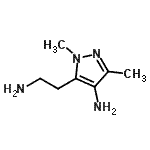 CAS#: 862373-66-8， 5-(2-Aminoethyl)-1,3-dimethyl-1H-pyrazol-4-amine