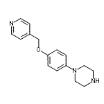 CAS#: 862471-98-5， 1-[4-(4-Pyridinylmethoxy)phenyl]piperazine
