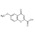 CAS#: 86277-98-7， 6-Methoxy-4-oxo-4H-chromene-2-carboxylic acid