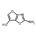 CAS#: 863012-82-2， 2-Aminofuro[2,3-d][1,3]oxazol-6-ol