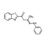 CAS#: 86319-91-7， (3E)-1-(1,3-Benzothiazol-2-yl)-3-(phenylhydrazono)-1-butanone