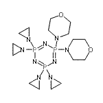 CAS#: 86384-14-7， 2,2,4,4-Tetrakis(1-aziridinyl)-6,6-di(4-morpholinyl)-1,3,5,2lambda<sup>5</sup>,4lambda<sup>5</sup>,6lambda<sup>5</sup>-triazatriphosphinine