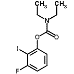 CAS#: 863870-74-0， 3-Fluoro-2-iodophenyl diethylcarbamate