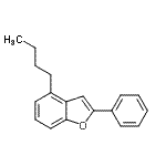 CAS#: 863870-96-6， 4-Butyl-2-phenyl-1-benzofuran
