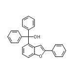 CAS#: 863870-97-7， Diphenyl(2-phenyl-1-benzofuran-4-yl)methanol