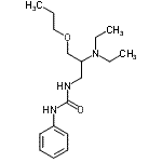 CAS#: 86398-89-2， 1-[2-(Diethylamino)-3-propoxypropyl]-3-phenylurea