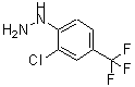 结构式 CAS# 86398-98-3, 1-[2-氯-4-(三氟甲基)苯基]肼