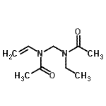 CAS#: 863983-17-9， N-{[Acetyl(ethyl)amino]methyl}-N-vinylacetamide