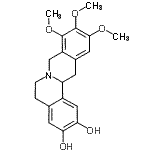 CAS#: 86414-28-0， 9,10,11-Trimethoxy-5,8,13,13a-tetrahydro-6H-isoquinolino[3,2-a]isoquinoline-2,3-diol