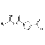 CAS#: 864237-62-7， 4-(Carbamimidoylcarbamoyl)-1,3-cyclopentadiene-1-carboxylic acid