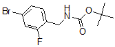 CAS#: 864262-97-5， [(4-Bromo-2-Fluorophenyl)Methyl]-Carbamic Acid 1,1-Dimethylethyl Ester