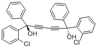 CAS#: 86436-19-3， (+)-1,6-Bis(2-Chlorophenyl)-1,6-Diphenyl-2,4-Hexadiyne-1,6-Diol