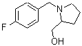 CAS#: 864415-55-4， [1-(4-Fluorobenzyl)-2-pyrrolidinyl]methanol