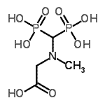 CAS#: 86451-86-7， N-(Diphosphonomethyl)-N-methylglycine