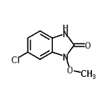 CAS#: 86465-33-0， 6-Chloro-1-methoxy-1,3-dihydro-2H-benzimidazol-2-one