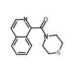 CAS#: 864685-18-7， 1-Isoquinolinyl(4-thiomorpholinyl)methanone