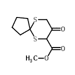 CAS#: 864685-21-2， Methyl 8-oxo-6,10-dithiaspiro[4.5]decane-7-carboxylate