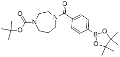 CAS#: 864754-14-3， 4-[4-(4,4,5,5-Tetramethyl-[1,3,2]Dioxaborolan-2-Yl)-Benzoyl]-[1,4]Diazepane-1-Carboxylic Acid Tert-Butyl Ester
