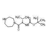 CAS#: 864754-29-0， 2-Methyl-2-propanyl [(2R)-1-(1,4-diazepan-1-yl)-3-methyl-1-oxo-2-butanyl]carbamate