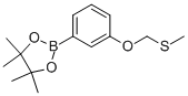 CAS#: 864754-44-9， 4,4,5,5-Tetramethyl-2-(3-Methylsulfanylmethoxy-Phenyl)-[1,3,2]Dioxaborolane