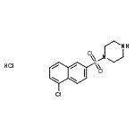 CAS#: 864759-58-0， 1-[(5-Chloro-2-naphthyl)sulfonyl]piperazine hydrochloride (1:1)