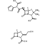 CAS#: 86482-18-0， Ticarcillin-Clavulanic Acid