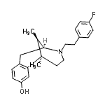 CAS#: 86495-14-9， (1R,9S,13R)-10-[2-(4-Fluorophenyl)ethyl]-1,13-dimethyl-10-azatricyclo[7.3.1.0<sup>2,7</sup>]trideca-2,4,6-trien-4-ol