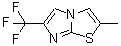 CAS#: 865081-54-5， 2-Methyl-6-(trifluoromethyl)imidazo[2,1-b][1,3]thiazole